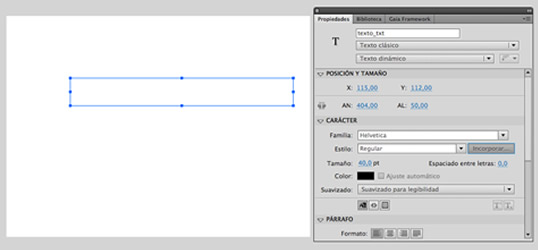 embed carácteres especiales idiomas en Flash