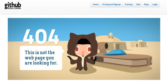 github error 404