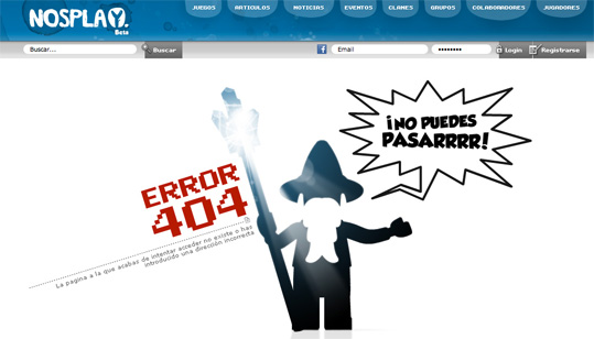 nosplay error 404