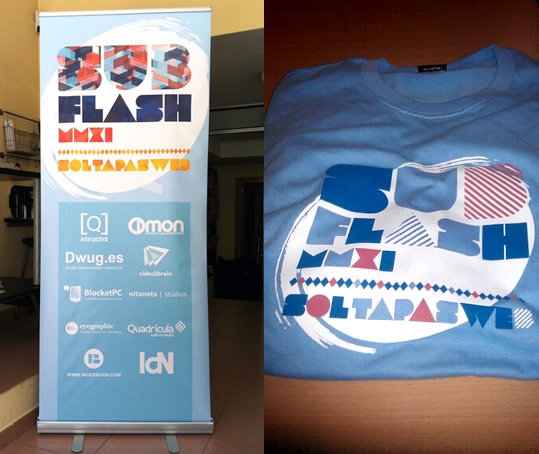 subflash 2011 camisetas roller