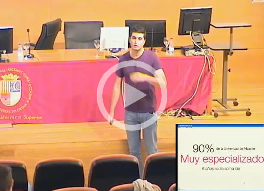 Elad Rodriguez - Jornadas de emprendedores Universidad de Alicante