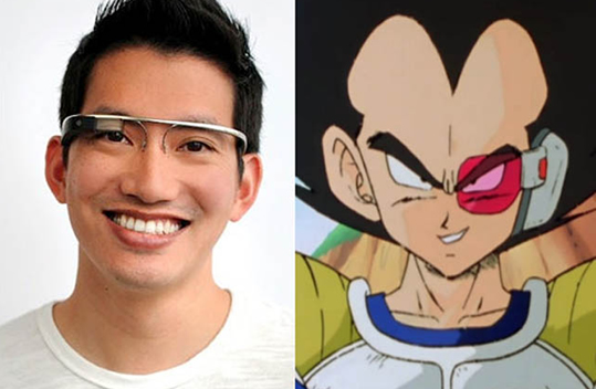 Google Glass Dragon Ball Z
