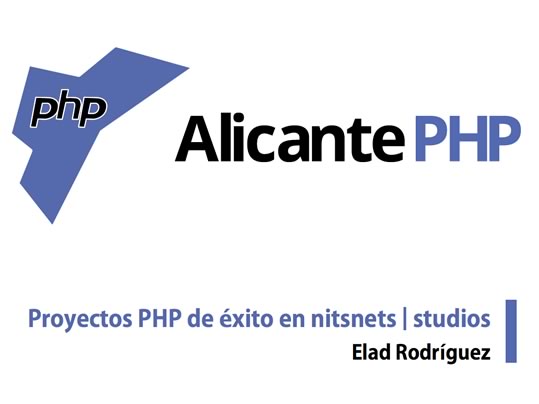 Conferencia sobre Proyectos de éxito de PHP en nitsnets | studios