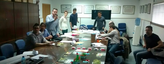 equipo de desarrollo scrum taller Universidad de Alicante