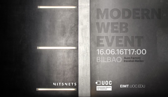 Modern Web Event de la UOC. Bilbao 2016. NITSNETS